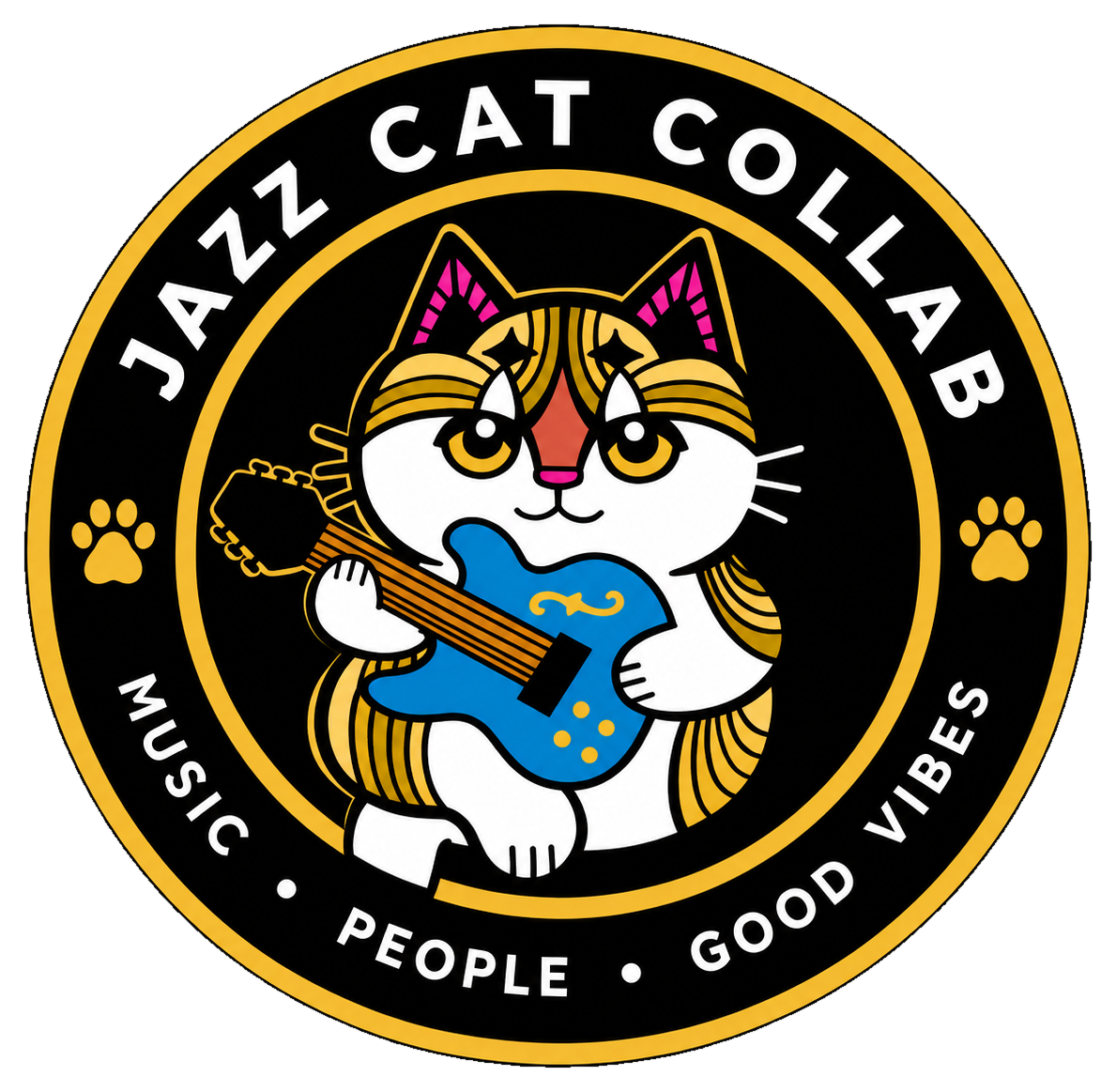 Jazz Cat Collab — Music, People, Good Vibes